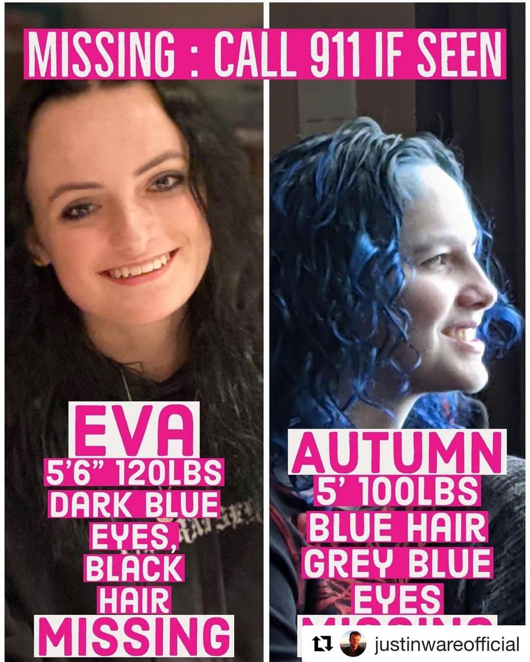 レイチェル・レフィブレのインスタグラム：「My friend’s niece has been found. Thank you to everyone who amplified and a special thanks to those who were boots on the ground 💗  #Repost @justinwareofficial ・・・」