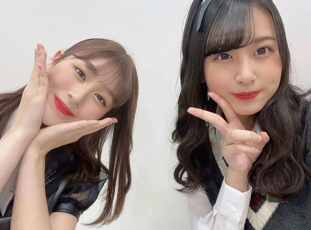 加藤美南のインスタグラム：「ゆう^ ^ ゆうの凄いところは自分自身不安なところをそのままにせず分かるまで努力するところを何回も見てきました✨その努力が凄く成長に繋がることをゆうから勉強させてもらいました。日々頑張っていることも毎日会ってなくても伝わるくらいだから相当頑張ってるんだよね😣✨ ゆう大好きだよお😣❤️❤️」