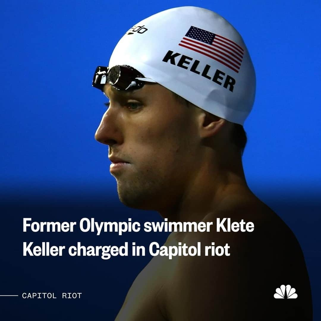 NBC Newsさんのインスタグラム写真 - (NBC NewsInstagram)「JUST IN: 2-time Olympic gold medal swimmer Klete Keller charged in federal DC court over his alleged participation in last week's insurrection at the US Capitol, according to a criminal complaint. More at the link in our bio.⁠ ⁠ 📷 Vladimir Rys / Bongarts / @gettyimages」1月14日 6時23分 - nbcnews