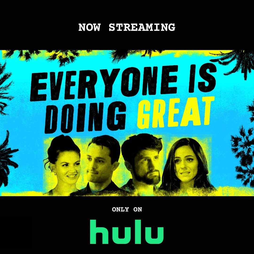 スティーブン・コレッティのインスタグラム：「Launch Day 🚀 Words are falling short here... I just hope you’ll enjoy a little escape with a couple laughs from the extraordinary cast & crew of @everyoneisdoinggreat.  Thank you for the support along the way. EDG Heroes, I’m looking at you. 🙏🏼 🍻」