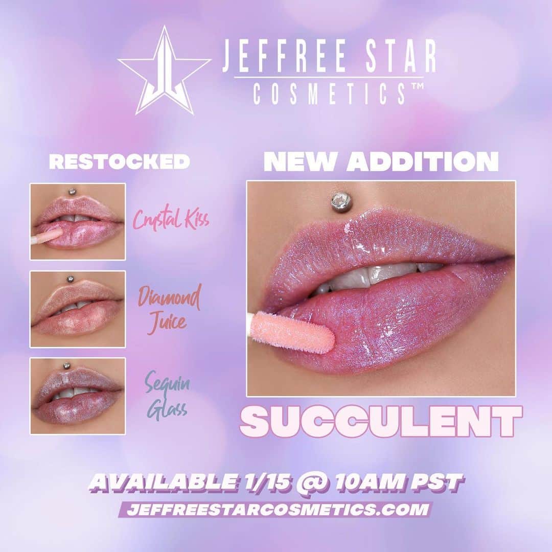 Jeffree Star Cosmeticsさんのインスタグラム写真 - (Jeffree Star CosmeticsInstagram)「THIS WEEKEND IS GOING TO BE MAJOR🌟 Buy any palette and get a second of equal or lesser value for FREE, NEW full size #velourliquidlipsticks, & a NEW addition to #THEGLOSS family ✨ Launching THIS FRIDAY 1/15 @ 10AM PST ⏰   #jeffreestarcosmetics」1月14日 7時02分 - jeffreestarcosmetics