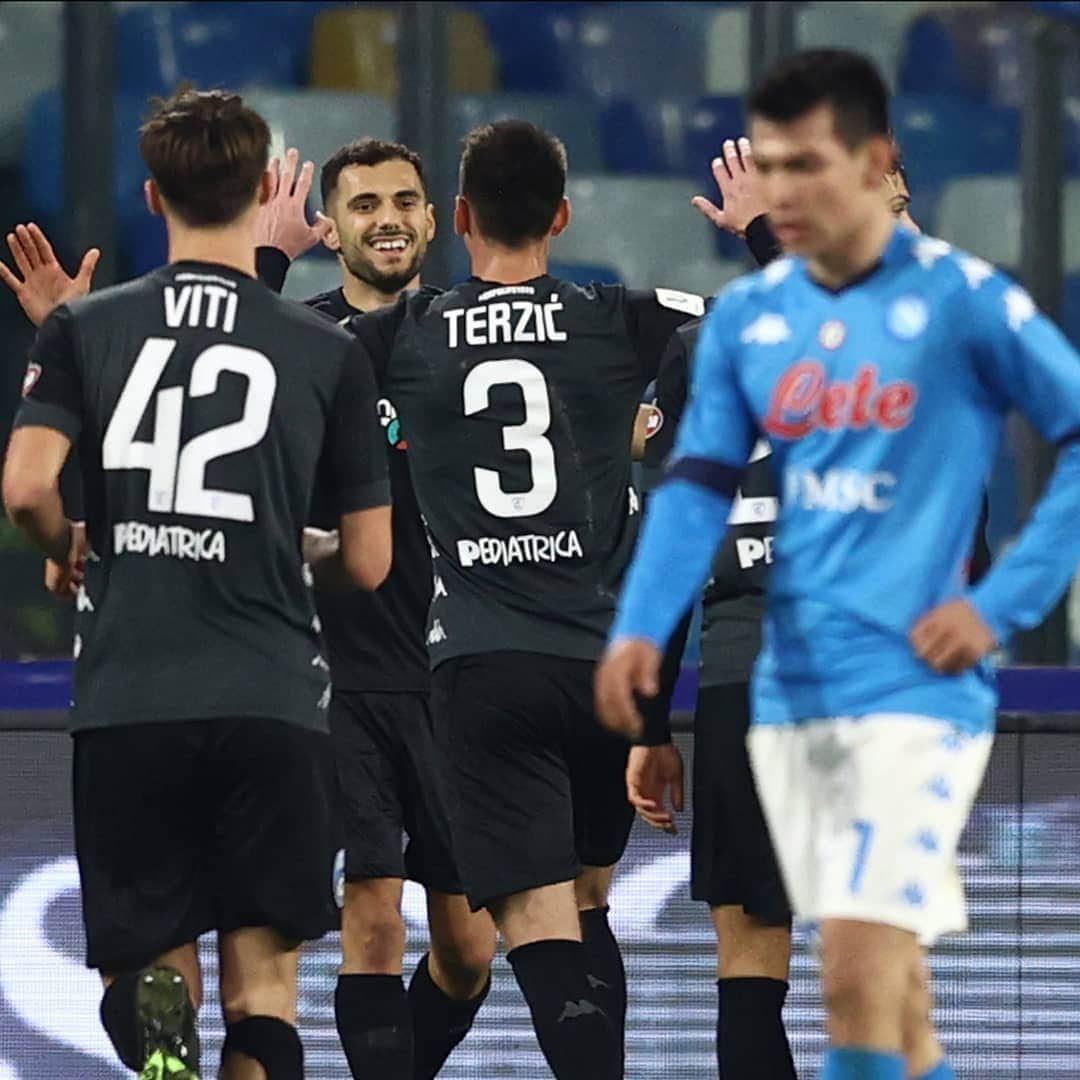エンポリFCさんのインスタグラム写真 - (エンポリFCInstagram)「📸📸📸 Al Maradona vince il Napoli ma gli azzurri escono tra gli applausi」1月14日 6時57分 - empoli_fc_official