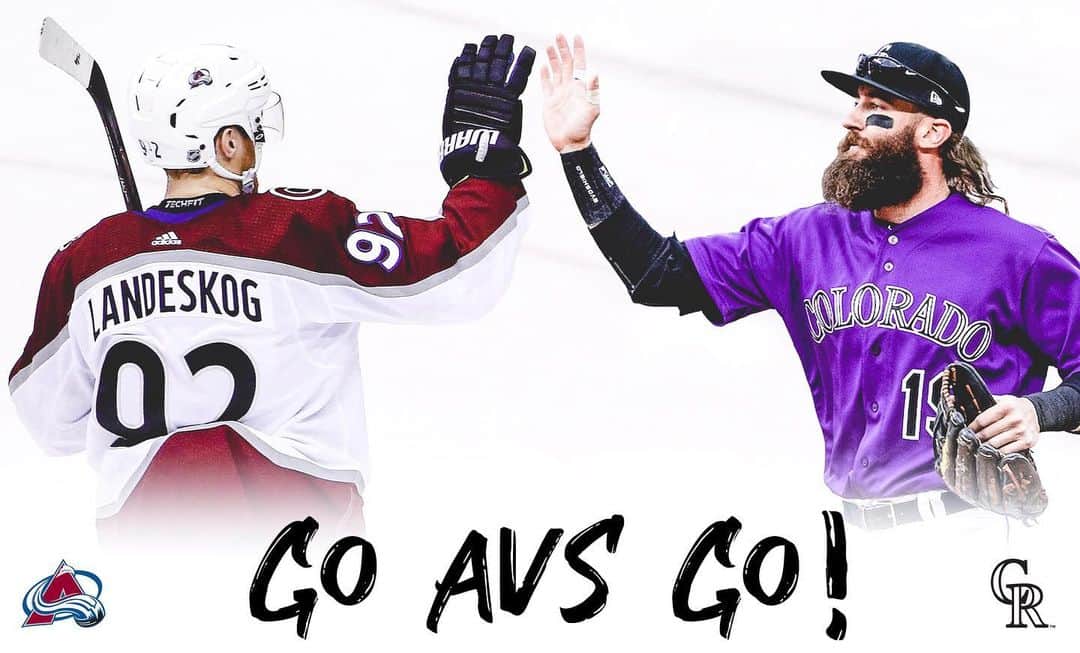 コロラド・ロッキーズのインスタグラム：「𝗛𝗢𝗖𝗞𝗘𝗬 𝗦𝗘𝗔𝗦𝗢𝗡! Here’s to a great year, @coloradoavalanche 🏒」
