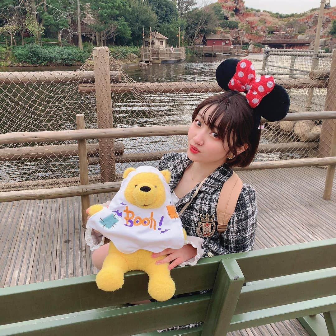 東美希さんのインスタグラム写真 - (東美希Instagram)「disney❤️❤️ やっといけた🌹🌹 このセットアップすごい安くて 可愛いからお気に入り〜 . . . #disney #disneyland #美女と野獣 #セットアップコーデ #ディズニーコーデ #ショートヘア #rodeocrowns」1月14日 10時52分 - amisar11