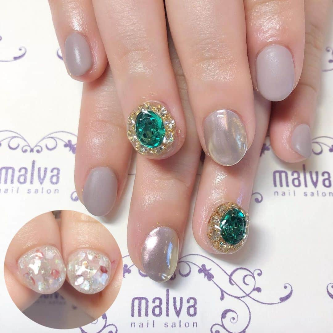 nailsalon malva（ネイルサロンマルヴァ）のインスタグラム