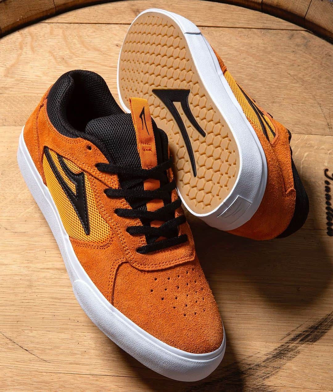 ラカイリミテッドフットウェアのインスタグラム：「Proto Vulc in Burnt Orange Suede Available now at skate shops world wide and Lakai.com #Lakai #TheShoesWeSkate」