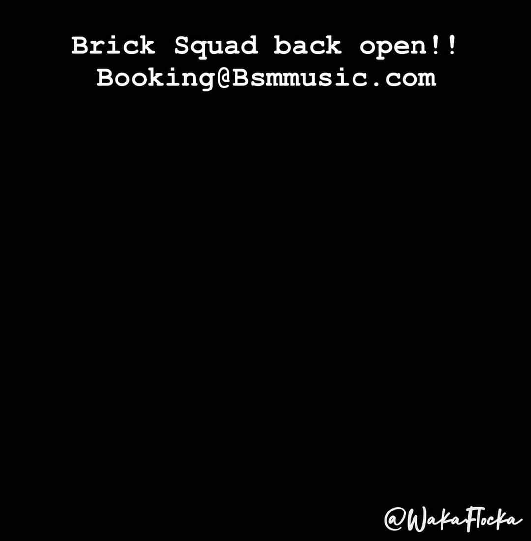 ワカ・フロッカ・フレイムのインスタグラム：「Let’s fucking go😈😈😈😈😈」