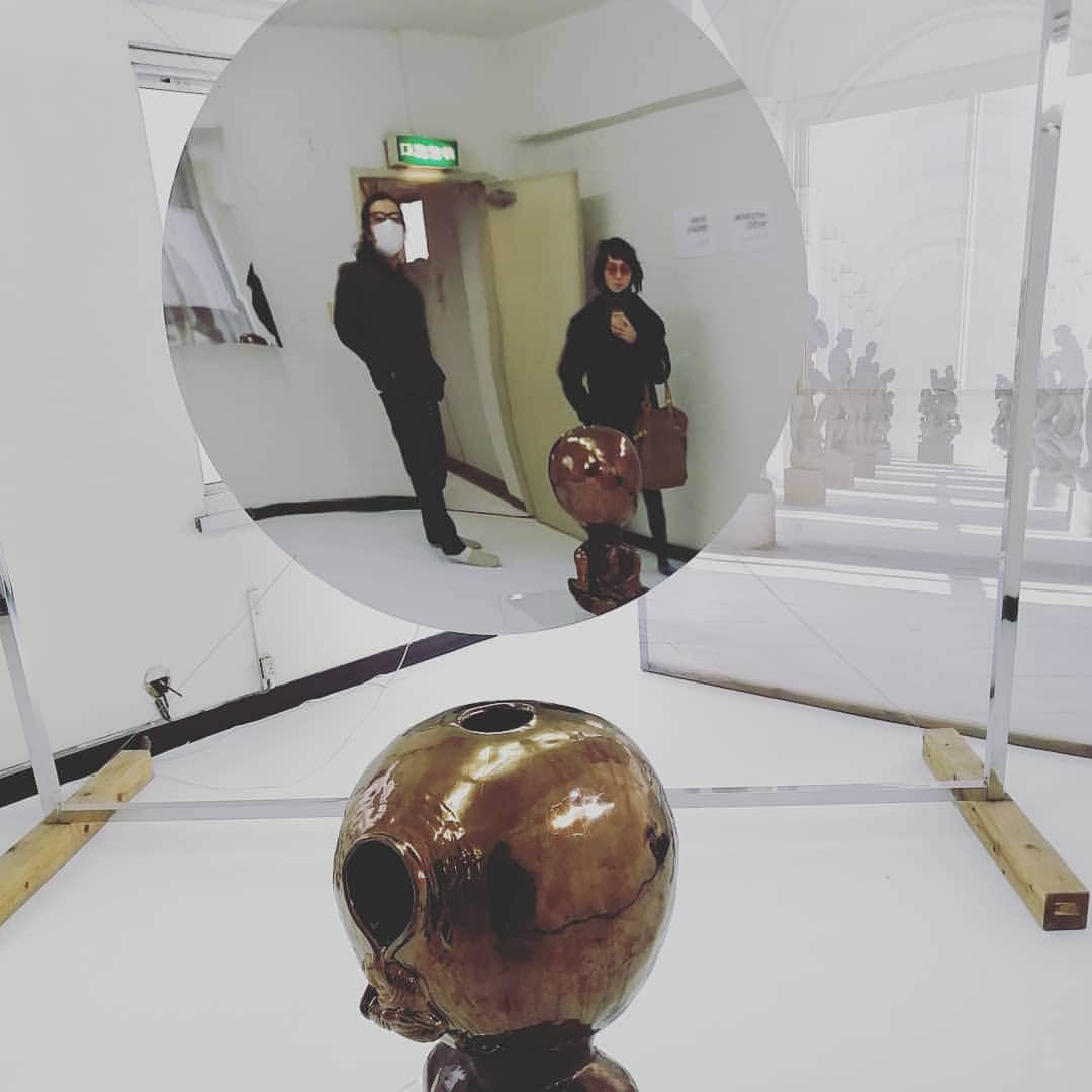 川村由紀のインスタグラム：「@gallery_of_taboo  #nihonbashi #日本橋」