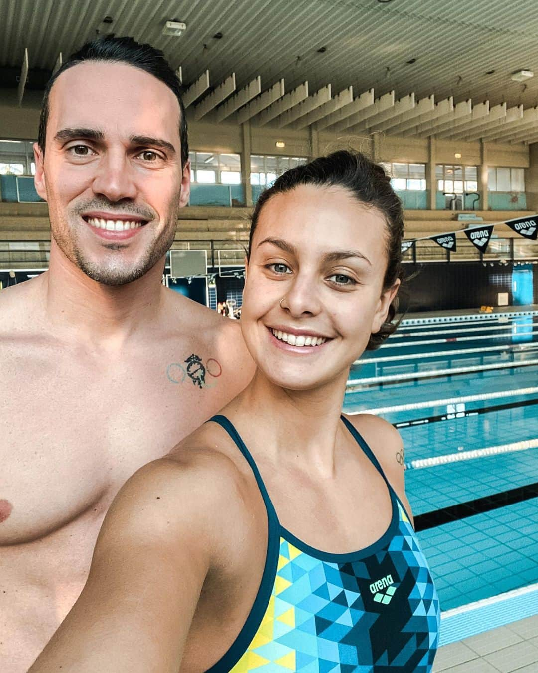 ファビオ・スコツォーリのインスタグラム：「🏊🏻‍♂️ 🏊🏻‍♂️」