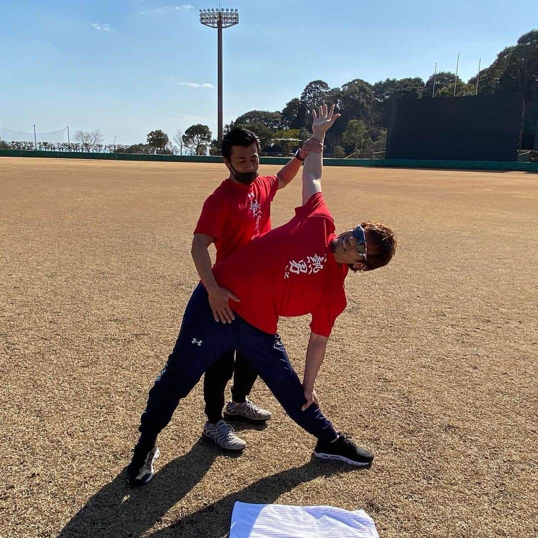 松田宣浩さんのインスタグラム写真 - (松田宣浩Instagram)「トレーニング風景‼️」1月14日 15時43分 - match___3