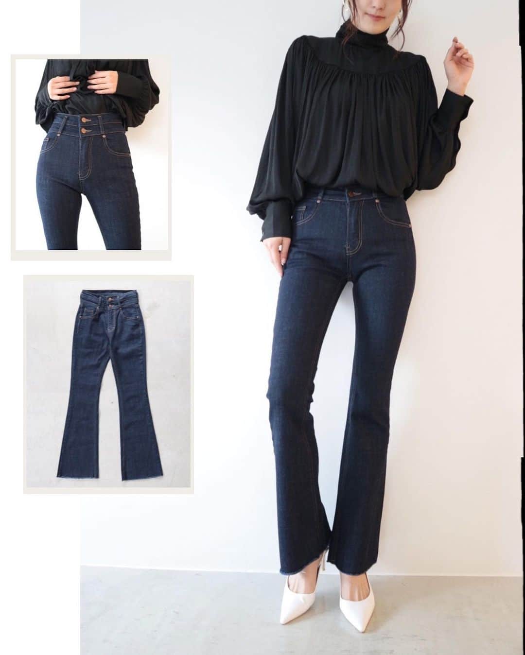 デュラスアンビエントのインスタグラム：「JANUARY NEW ARRIVAL ▫️ 𝗡𝗼𝗻-𝘄𝗮𝘀𝗵 𝗯𝗼𝗼𝘁𝘀 𝗰𝘂𝘁 𝗱𝗲𝗻𝗶𝗺 【店舗限定/1.29fri-ARRIVE】 〈D/indigo〉S/M  _____________________________________ www.ambient-online.com @ambientofficial @ambient_ariake @ambient_yurakucho @ambient.opa #アンビエント#ambient_official  #coordinate #styling #21SS #chic」