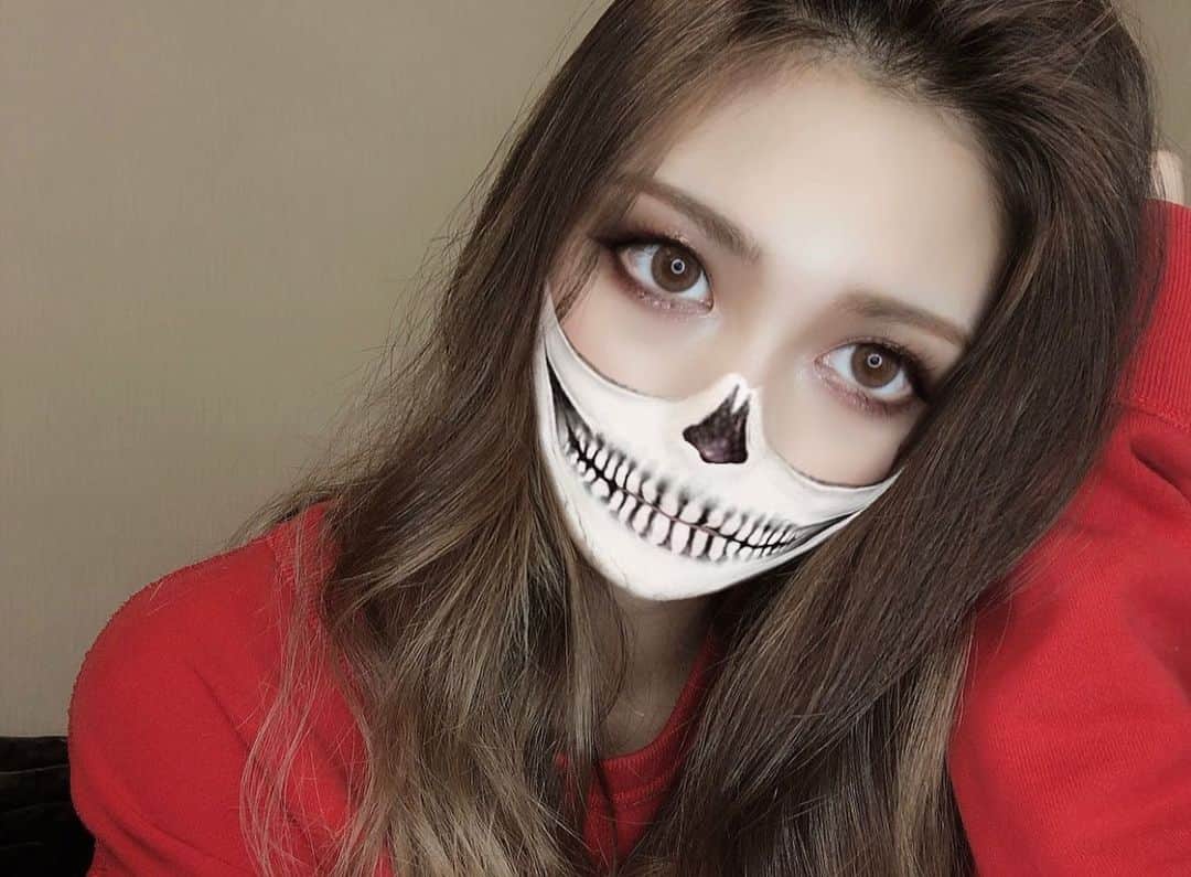 のインスタグラム：「このフィルター使うとハロウィン関係ないけどって言いがち💀 #fyp #lifestyle」