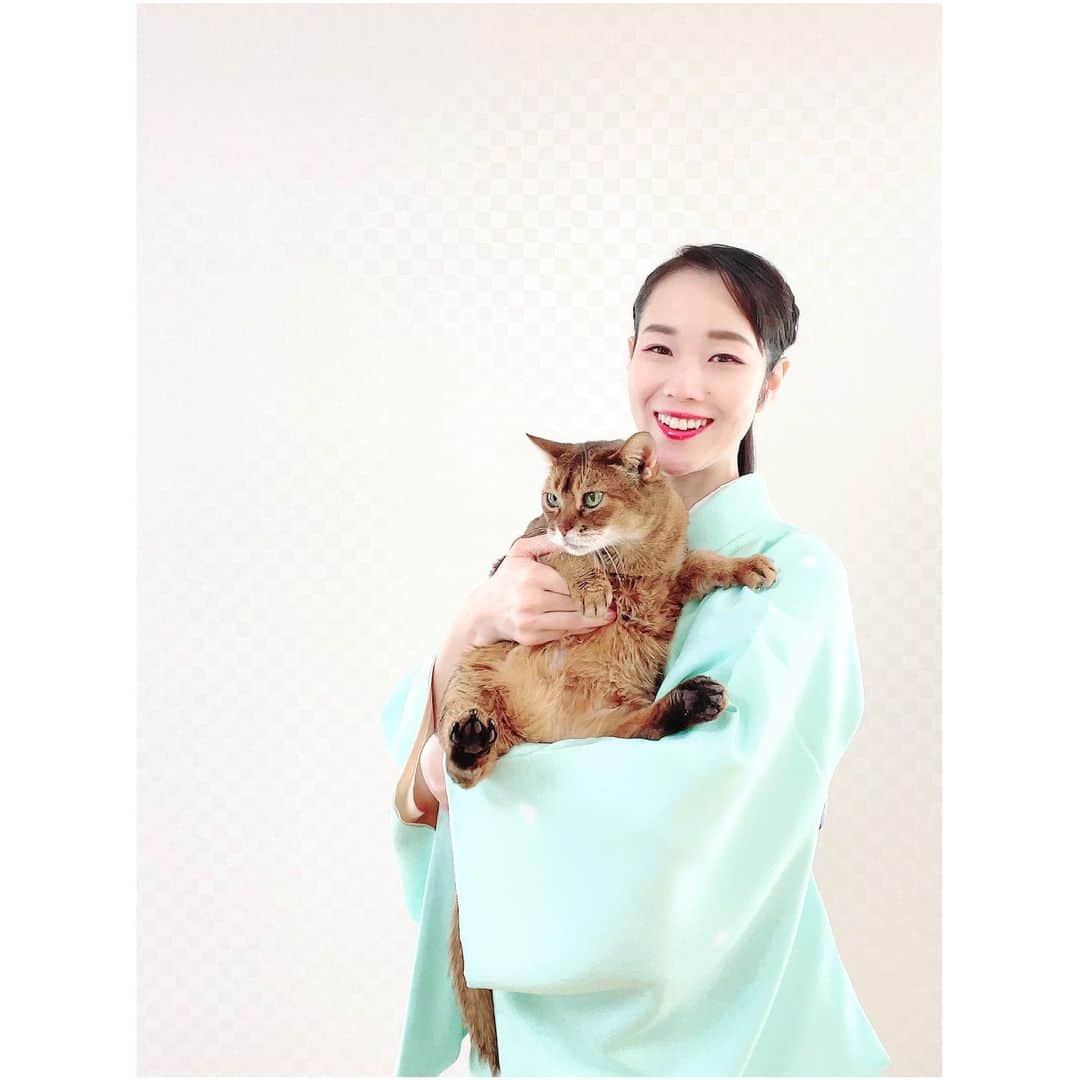 花柳まり草のインスタグラム：「2021.1.14 みなさま🌸🌸🌸 大変遅れの遅れの遅ればせながら！ 本年も宜しくお願い申し上げます😌💖✨  あっという間に一月も半分が過ぎようとしております。  旧年中は割とSNSを更新していたので、仕事先でご一緒の方やお弟子さん達に『先生、大丈夫でしたか？！』とご心配をおかけしてしまいました😅  すみません、この通り、私はちゃんと生きております‼️  虎視眈々とサバイヴしております‼️‼️  こういう出来事があるにつけ 『私自身よりも、よっぽど周りの皆様の方が《私》という人間のことを気にかけて下さっているなぁ』 と大変ありがたく思います。  新しい年、皆様はどんな風にお過ごしになっていらっしゃいますか？？ どんな風にお過ごしになりたいですか？？  私自身は悪魔みたいな人間ですが（母談）、私の周りにいらっしゃる皆様は本当に素敵な方ばかりです😌💖  SNSで応援して下さる皆様も、優しくて温かくて。 気まぐれ更新で大変申し訳なく思っておりますが、いつもいつも励まして下さいます🙇‍♀️🌸  そんな皆様が笑顔であるように、 『幸せだな』と感じる瞬間が沢山ある様に、 心から願ってやみません。  私が出来ることは、少しずつそんな皆様に《恩返し》をすることなのでしょうか。  踊ること、表現すること、伝えること、天から頂いた使命と生命を全うすること。  自分にできることは限られているし、それすら多分満足に出来ません💦  でも、やり続けることは出来ます。  私の周りには、時を重ねるにつれてどんどん素敵になられる方や、変化を遂げて羽ばたいている方が沢山いらっしゃいます。  そんな方を目の当たりにするにつけ、大きな勇気を頂きます。 ありがとうございます。  大好きな皆様、身体にはくれぐれもお気をつけて、素敵な一年をお過ごしください😌💖✨✨✨  #猫 #ねこすたぐらむ #猫のいる暮らし #cat #catstagram   #日本舞踊家 #日本舞踊  #舞台 #芸術 #習い事 #踊り  #着物 #kimono #宝塚 #宝塚歌劇団 #宝塚og #花柳まり草  #art #art_of_japan #dance #japanesedance #japanesedancer #kimono #fashion #takarazuka #love #marikusahanayagi」