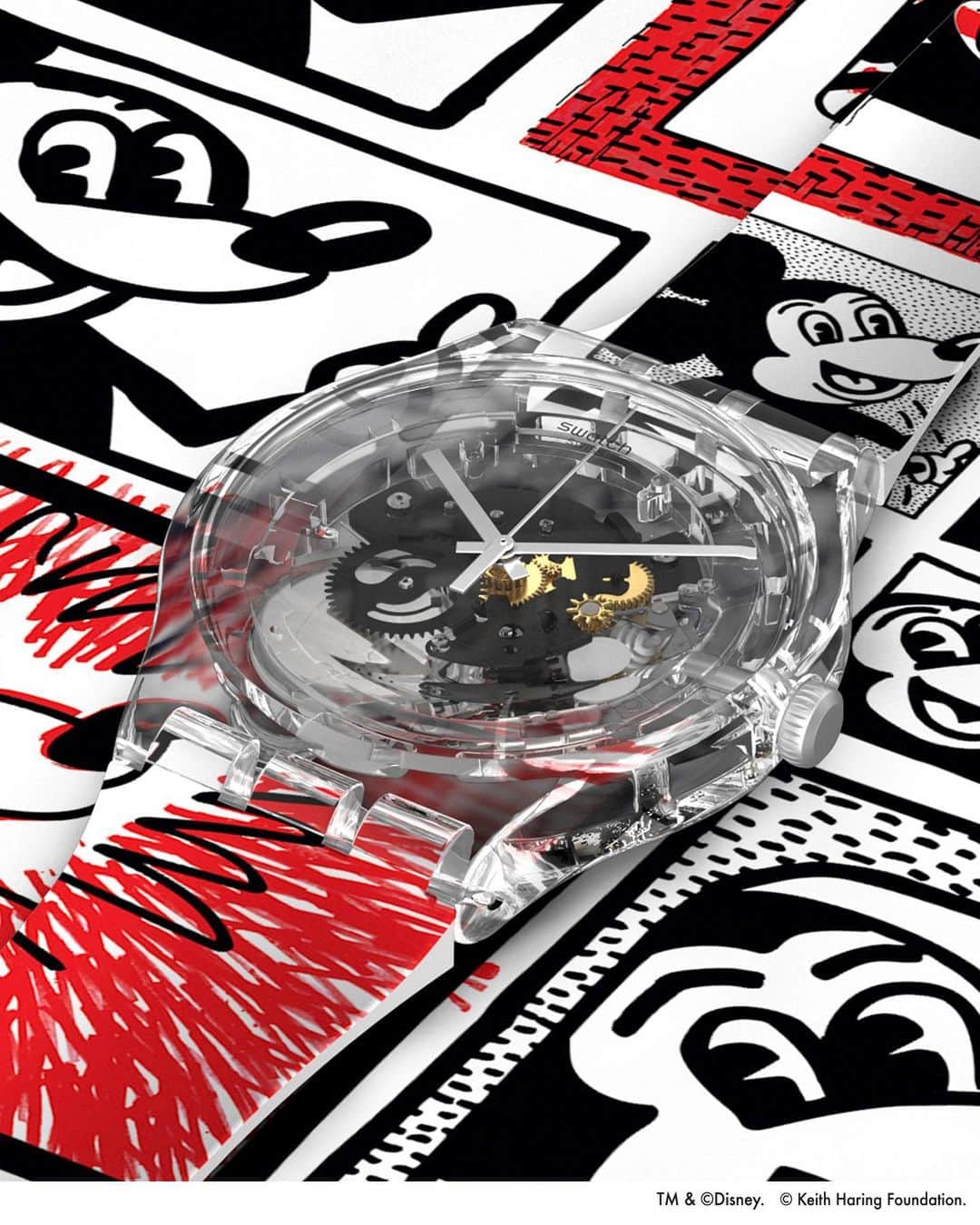 Swatchさんのインスタグラム写真 - (SwatchInstagram)「Time to design your Mickey Mouse X Keith Haring Swatch! #SwatchxYou by #KeithHaring #MickeyMouse ❤️  #SwatchLovesArt」1月14日 17時41分 - swatch