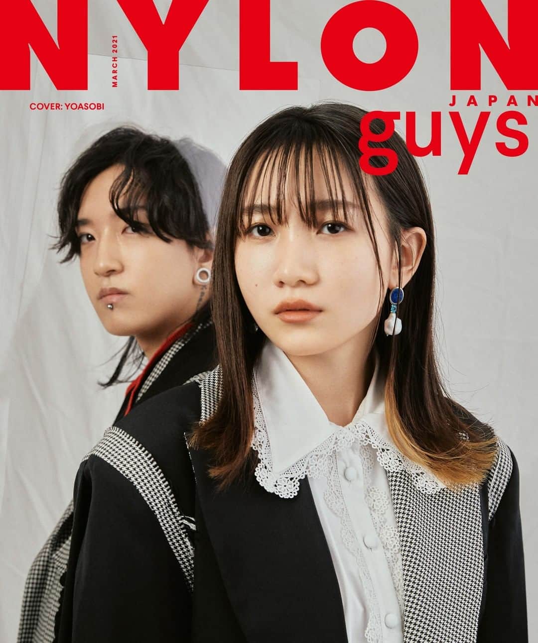 NYLON JAPANさんのインスタグラム写真 - (NYLON JAPANInstagram)「1月28日発売のNYLON JAPAN 3月号guys表紙は、第71回NHK紅白歌合戦で初出場を果たし、今年も勢いが止まらない音楽ユニット #YOASOBI が登場！　ファッション誌の表紙初登場となる #YOASOBI の今年初めて挑むライヴへの意気込みなど、インタビューもたっぷり掲載。さらに特別付録として両面ポスターも付いてくる✨　 @lilasikuta @ayase_0404  詳細はNYLON.JPをチェック🔗 nylon.jp/NYLON202  #NYLONJAPAN #NYLONJP #YOASOBI #lilasikuta #Ayase #NYLONguys #NYLONguysJAPAN #NYLONSNEXT #CAELUMJP」1月14日 18時01分 - nylonjapan