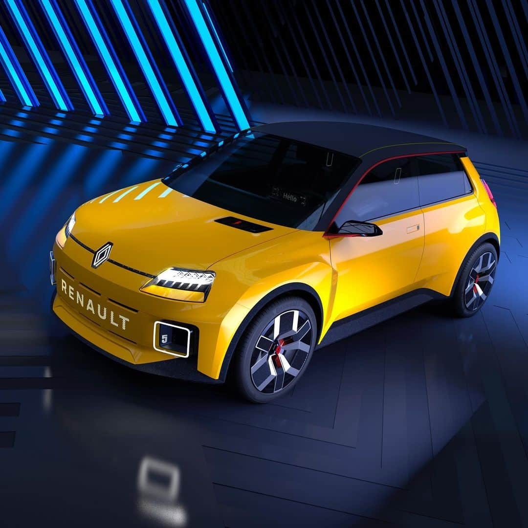 ルノーさんのインスタグラム写真 - (ルノーInstagram)「Let's give the #Renault5 a warm welcome! ✨ A new electric-vehicle prototype that is reminiscent of a timeless Renault icon. #Renaulution」1月14日 18時01分 - renaultgroup