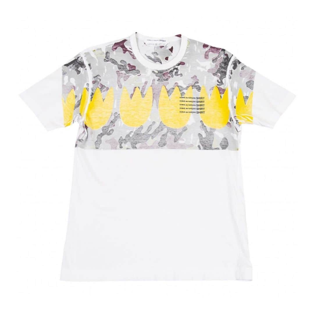 のインスタグラム：「COMME des GARCONS SHIRT 裏カモフラロゴプリントTシャツ /¥7,387 (k-73484)  #プレイフル #古着 #ブランド古着 #DCブランド #コムデギャルソン #コムデギャルソンシャツ #トリココムデギャルソン #撮影依頼 #商品撮影 #川久保玲  #commedesgarcons #commedesgarconshommeplus #commedesgarconsshirt #cdg#secondhand #secondhandclothes #tricotcommedesgarcons」