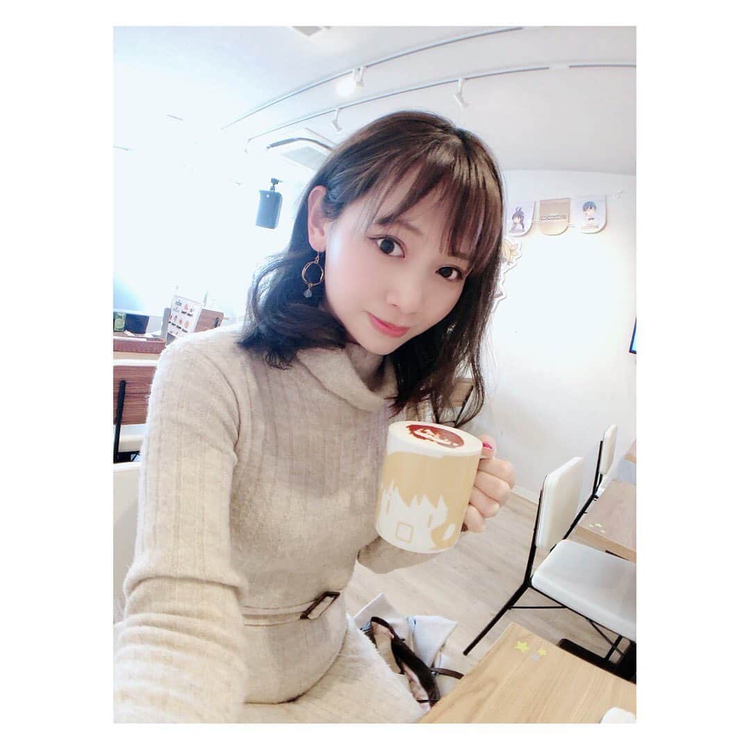 小河結香のインスタグラム：「今年最初の推し事💕 1人ヲタ活ランチはWORKING‼︎カフェ🍴 アニメや原作より先に 声優イベを観て知った作品✋ グッズは買わなかったけど 名古屋限定のコースター出て大満足🥰 今年も良いヲタ活が出来そうです✨ #アニぱらカフェ #ワーキングカフェ #workingcafe #ヲタ活 #アニヲタ #推し事 #ゆんのヲタ活記録 #コラボカフェ」