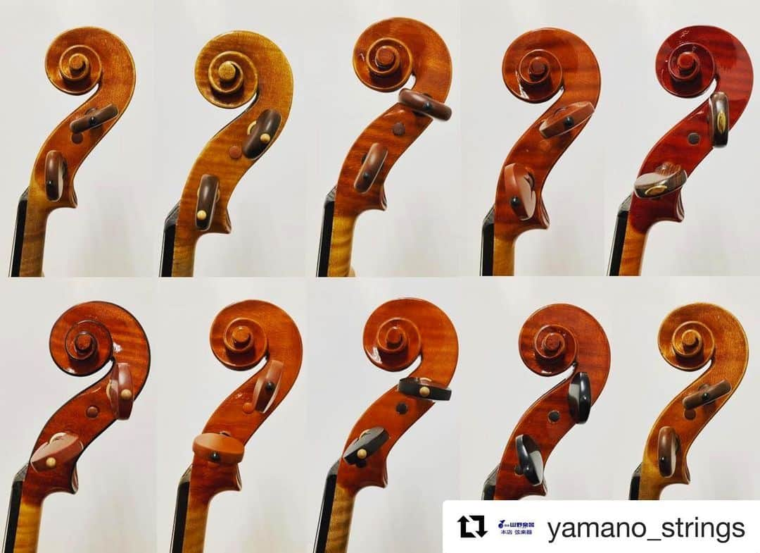 山野楽器さんのインスタグラム写真 - (山野楽器Instagram)「🎻 明けて随分と経ってしまいましたが、おめでとうございます！ 2021年が皆さまにとって幸せで、音楽に満ちあふれた一年となりますように。  近頃は、音楽の力に救われて生きているなぁと、日々実感しながら過ごしています。 気分が落ち込んだ時は、近くで流れている音楽をじっと聴いてみてください。ふと聴いたその歌の言葉の力に、唐突に救われることもあるかもしれないですよ😌🌱  これからも山野楽器は、皆さまに音楽の楽しさ素晴らしさをお届けしてまいります。 今年もどうぞよろしくお願いしますね(⌒ 8 ⌒)/💐  【お知らせ】 銀座本店3F弦楽器フロアのInstagramアカウントが開設されました！ぜひフォローお願いします🥺🤲🏻🎻  #Repost @yamano_strings ・・・ イタリアンヴァイオリンたちのスクロール写真を集めてみました🤗  ちょっとマニアックですが、ここだけでも製作家によって個性が様々。とても見応えがあります！ みなさんはどのスクロールが好きですか？お好みの作風が見つかった方はぜひサロンに見にいらしてくださいね👍 #ヴァイオリン #violin #銀座 #イタリア #山野楽器 #yamanomusic」1月14日 19時06分 - yamano_music