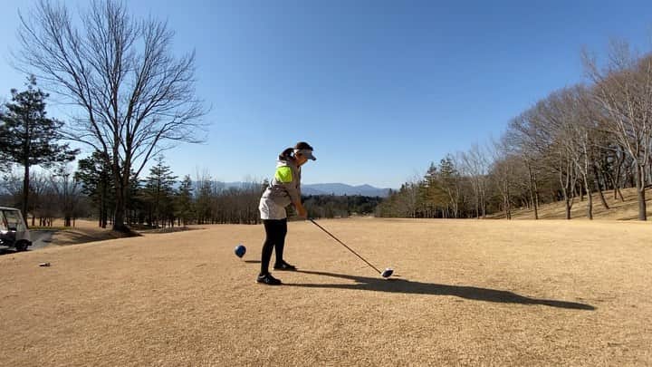 青木茉里奈のインスタグラム：「⛳️🍂 golf swing 🎥1w _ _ _ _ _ _ _ _ _ _ _ _ _ _ _ _ _ _ _ _ _ _ _ _ _ _ _ _  #golf #golfswing」