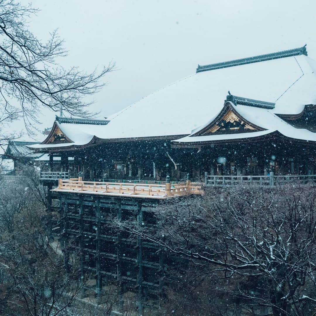 清水寺さんのインスタグラム写真 - (清水寺Instagram)「Hon do 本堂」1月14日 19時33分 - feel_kiyomizudera