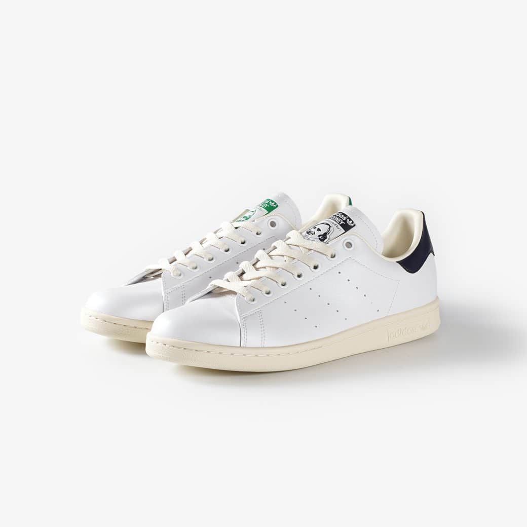 KICKS LAB. [ Tokyo/Japan ]のインスタグラム：「adidas l "STAN SMITH" Cream White/Ftwr White/College Navy l Available in Store and Online Store. #KICKSLAB #キックスラボ」