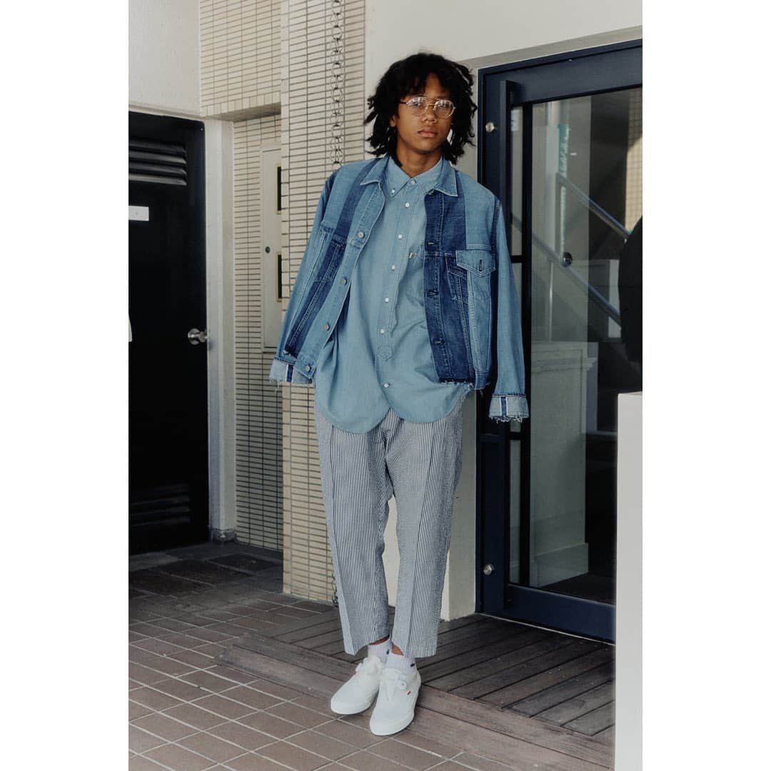 KUROのインスタグラム：「KURO x JPRESS  21ss collection #denim #jpressandsons_aoyama  #ivy #preppy #kurodenim #pfw」