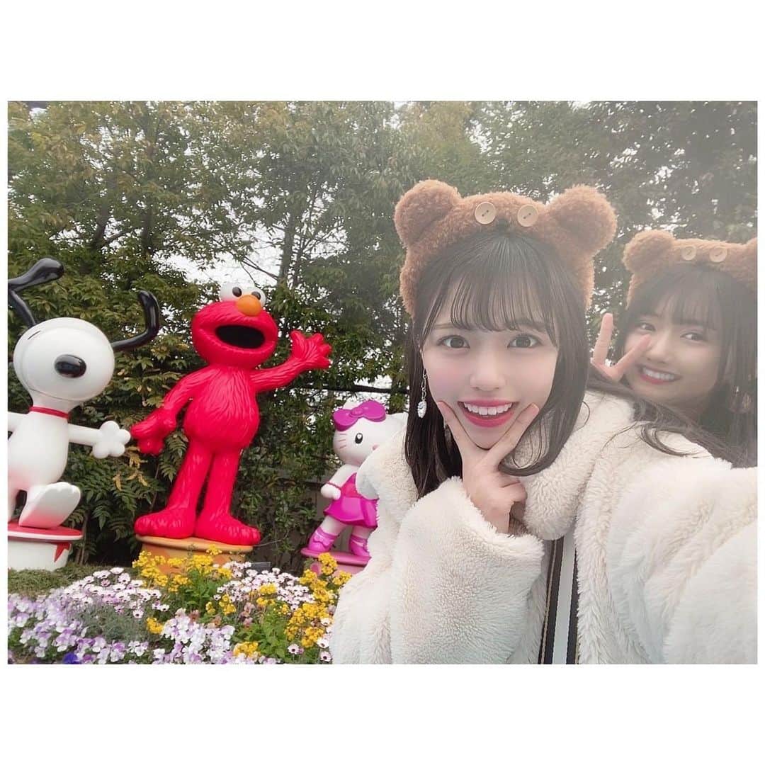 のインスタグラム：「明日は武道館です！！！✨✨✨﻿ ﻿ 今まで頑張ってきたこと、全部注いじゃうぞーーー！！！！﻿ ﻿ キラキラ楽しい！って世界に会場絶対する！！✨✨✨✨🥰﻿ ﻿ #ユニバ#usj#ユニバーサルスタジオジャパン#ユニバフード#エルモ#スヌーピー#キティちゃん#花#Flower#ティム#tim#ティムコーデ#usjコーデ#大阪#ブラウンコーデ﻿ ﻿ #過去pic」