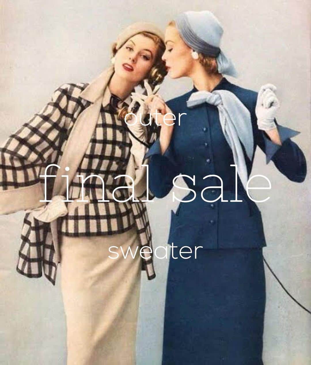 NUTTY Vintage&Collectibleのインスタグラム：「🎉🎊👏 FINAL SALE👏🎊🎉  いよいよ今週末17日で終了のNEW YEAR SALE🌅 まだまだ皆様にお楽しみいただきたく 2021年NUTTY初めての試みを…🐄💖  15,16,17日の3日間限定📢 ーーーーーーーーーーーーー 3 DAYS SPECIAL ーーーーーーーーーーーーー ⭕️COAT ALL 10%OFF（VINTAGE含む） ⭕️USED SELECT SWEATER ALL 30%OFF（一部対象外有り） ーーーーーーーーーーーーー ＜対象＞ -NUTTY店頭 -NUTTY VINTAGE ONLINE STORE -NUTTY SELECT BOUTIQUE ONLINE STORE -お問い合わせ（メール/DMからも承ります）  🎉明日15日(金)12:00より  NUTTY店頭/ONLINE STORE一斉スタート🎉  セール価格のアイテム以外もお買い得になる とってもお得な3日間！  いよいよセール最終です❤️ 駆け込みショッピングお待ちしております〜🛒🎶」