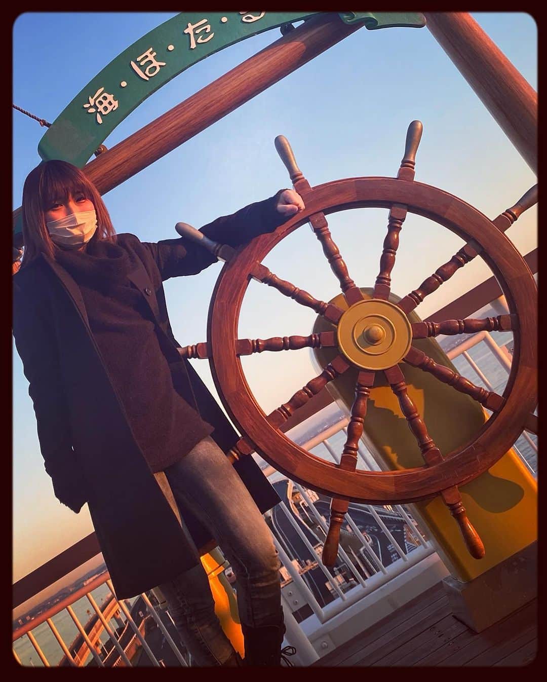 若月まりあ（若月瑪麗亞）さんのインスタグラム写真 - (若月まりあ（若月瑪麗亞）Instagram)「海ほたる(*´ω｀*)♡」1月14日 20時34分 - maliawakatsuki_official