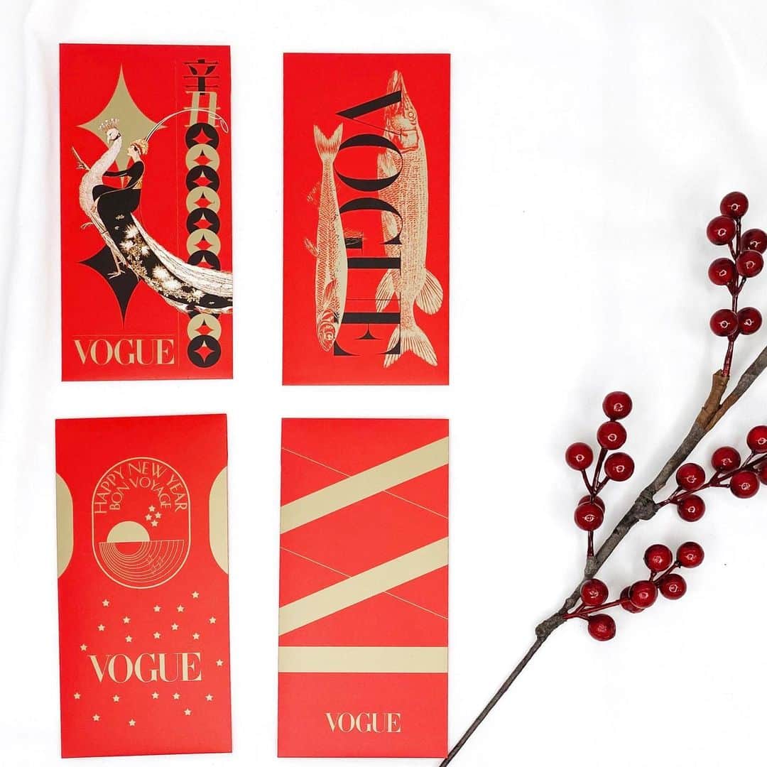 Vogue Taiwan Officialさんのインスタグラム写真 - (Vogue Taiwan OfficialInstagram)「#VogueFashionNow 農曆年包紅包🧧還在用一成不變的「新年快樂」、「恭喜發財」的制式紅包袋嗎？VOGUE首次推出紅包袋，過年拿出場絕對最時髦😍  🔗點 @voguetaiwan 首頁連結看怎麼得到！ （偷偷說 數量有限喔）  #紅包 #ChineseNewYear #redenvelope   🖋#itstifflu」1月14日 20時37分 - voguetaiwan