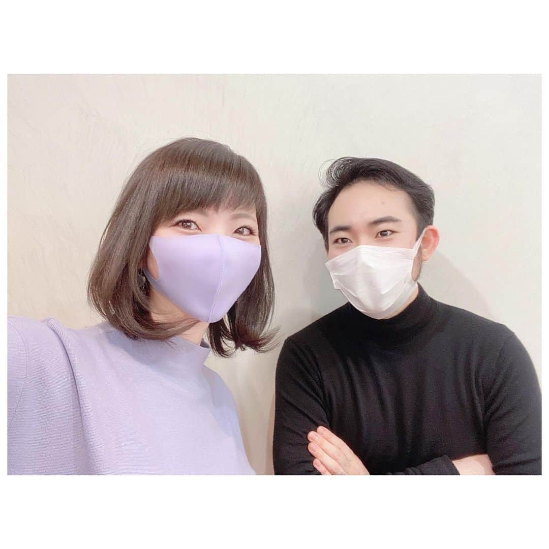 扇けいさんのインスタグラム写真 - (扇けいInstagram)「年末にいつもお世話になっている @nex.the_salon さんへ💛 担当は @kenichinishidaramsoe さん😊✨ 透明感カラーにつるっつるの触り心地、相変わらず最高でしたー！！😳✌️」1月14日 20時46分 - kei.ohgi