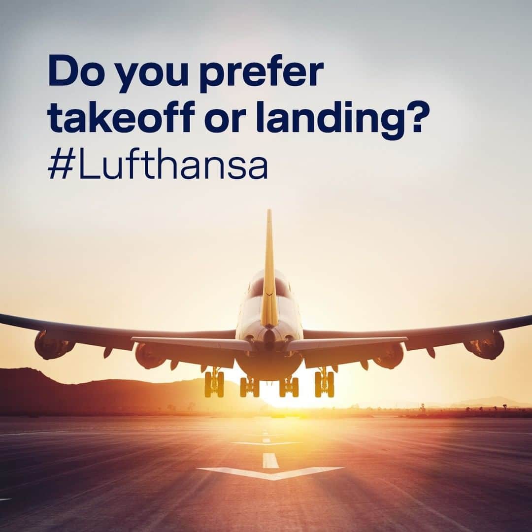 ルフトハンザさんのインスタグラム写真 - (ルフトハンザInstagram)「We all miss that special feeling. Do you get more butterflies during takeoff or landing? #Lufthansa」1月14日 21時02分 - lufthansa