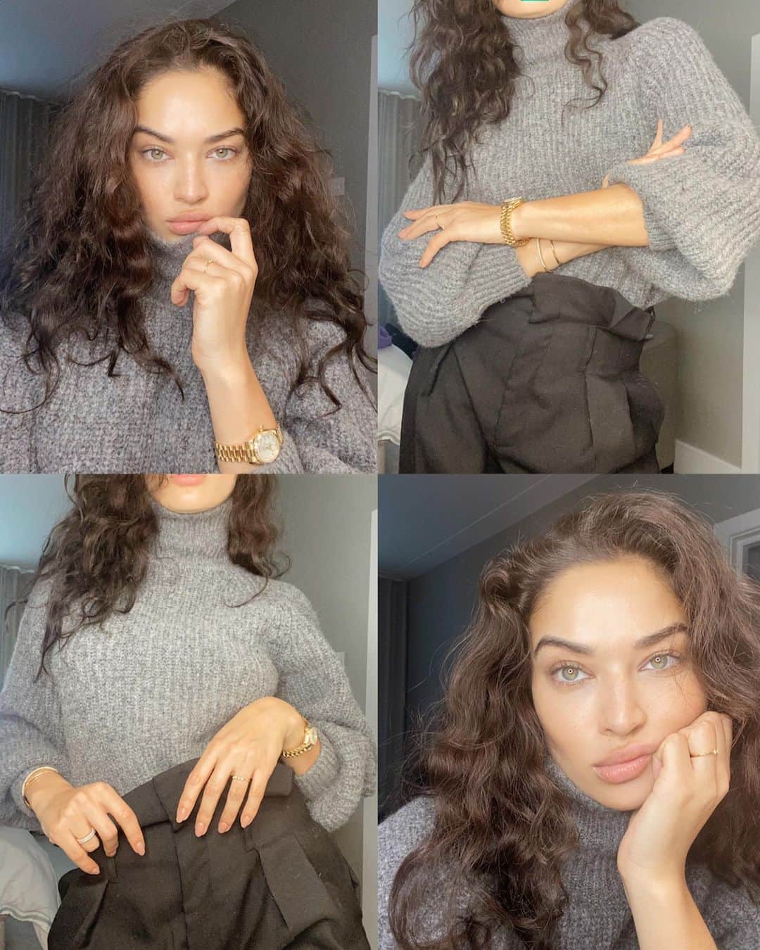 シャニーナ・シャイクのインスタグラム：「Wake up and get dressed .... getting better」