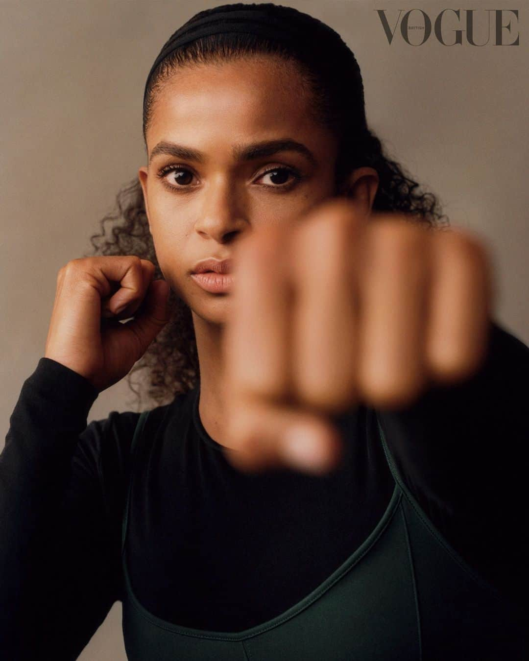 British Vogueさんのインスタグラム写真 - (British VogueInstagram)「"Be the girl you wish you had seen growing up. When I was growing up, I would've liked to have seen more sporty girls." It's hard to believe that @RamlaAli took up boxing because she lacked body confidence. Now, fresh from victory in her debut professional fight, the Somali-born, London-raised athlete is inspiring a generation of girls by championing powerful and strong body images on Instagram, and striving to be the best she can be. See the full story in the February 2021 issue of #BritishVogue, on newsstands and available for digital download now.  #RamlaAli wears a @Wolford bodysuit and a @LiveTheProcess by @MatchesFashion unitard. Photographed by @ScottTrindle and styled by @SarrJamois, with hair by @ShioriTakahashi, make-up by @NiamhQuin and nails by @PebblesNails.」1月14日 21時30分 - britishvogue