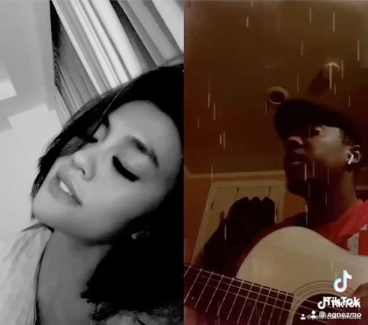 のインスタグラム：「Since many of u asked me to put this on my feed, there u go.  Midnight singin cuz i couldnt sleep after the show (well...more like 2AM vibin). 🥲  #AGNEZMO」