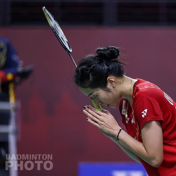 ラチャノック・インタノンさんのインスタグラム写真 - (ラチャノック・インタノンInstagram)「❤️ #yonexthailandopen2021 #CourtsAreCalling」1月14日 23時09分 - ratchanokmay