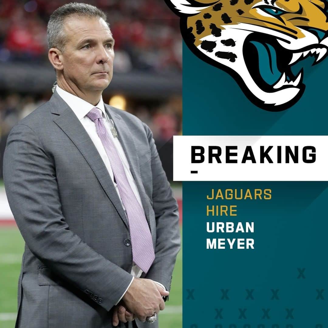 NFLさんのインスタグラム写真 - (NFLInstagram)「Jaguars hire Urban Meyer as new head coach.  📷: Michael Conroy/AP」1月15日 8時43分 - nfl