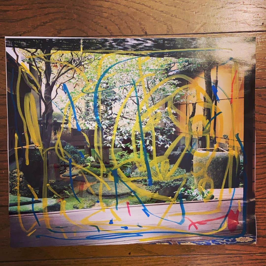 KEN KAGAMIさんのインスタグラム写真 - (KEN KAGAMIInstagram)「abstract Japanese garden  2021」1月15日 9時18分 - kenkagami