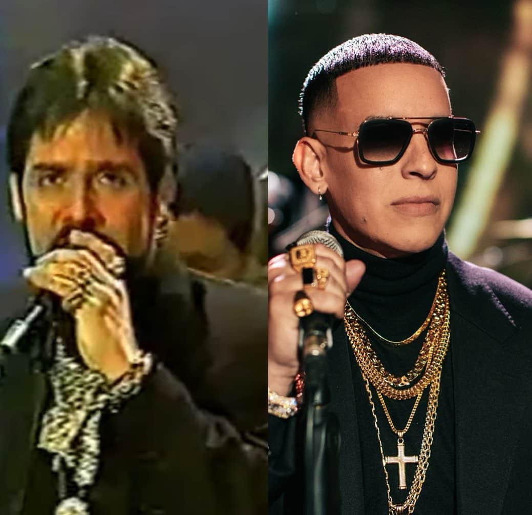 ダディー・ヤンキーのインスタグラム：「UN #tbt RETRO, Yankee Ruiz. Esta gente tenían los verdaderos cascabeles (joyas) antes que nosotros. Inspiración y cultura! #FrankieRuiz #devueltapalavuelta」