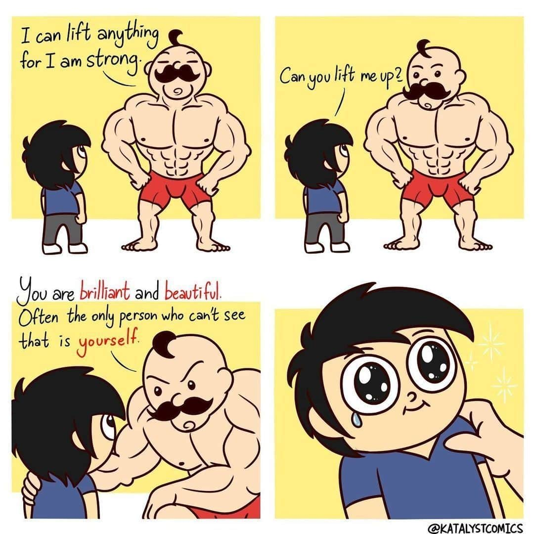 9GAGさんのインスタグラム写真 - (9GAGInstagram)「Do you even lift bro? 💪⠀ ✍🏻 @katalystcomics⠀ -⠀ #lift #comic #9gag」1月15日 2時00分 - 9gag