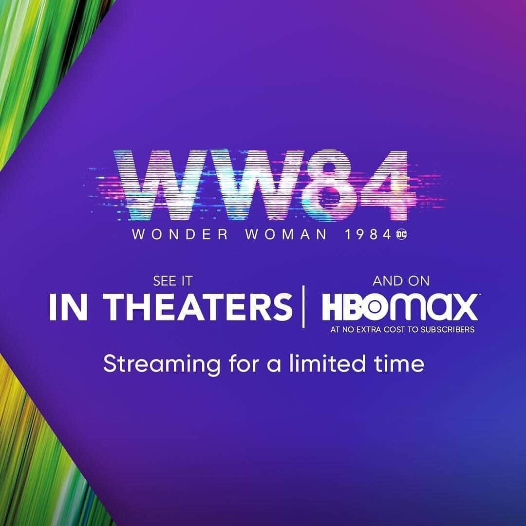 Warner Bros. Picturesさんのインスタグラム写真 - (Warner Bros. PicturesInstagram)「Repost @hbomax: These 80s vibes are simply electric ⚡ Wonder Woman 1984 is now in theaters and streaming on HBO Max.」1月15日 2時08分 - wbpictures