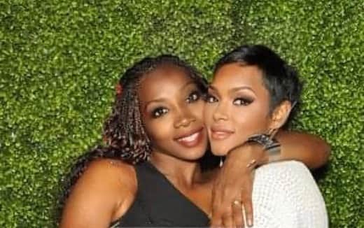 キーシャ・エップスのインスタグラム：「Beauty! Happy BLESSED belated to my cousin Laurelle who I LOVE, admire & adore! I hope you rocked your crown all day on your day as you are so deserving😍🥰 Keep pushing boundaries! You inspire me 👑😘 I LOVE you so much❤️  May God continue to water the seeds that you sow  Thanks cousin 📷 @noellelizwhitaker」