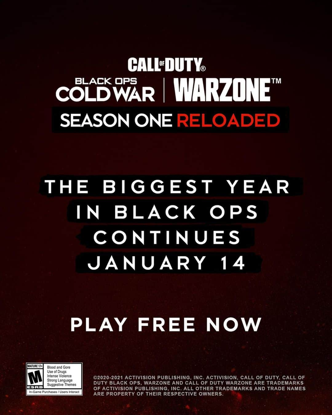 Call of Dutyさんのインスタグラム写真 - (Call of DutyInstagram)「Welcome to #BlackOpsColdWar Season One: Reloaded.  The biggest year in Black Ops continues with new maps, modes, weaponry, and more.」1月15日 3時06分 - callofduty