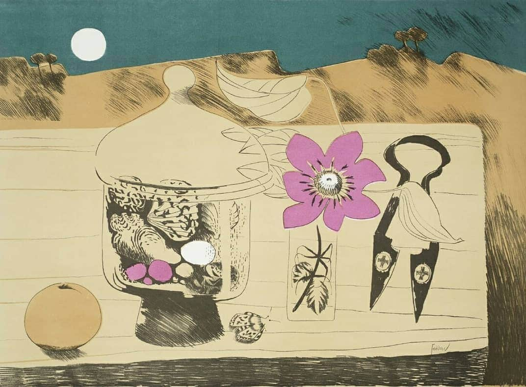 テート・ギャラリーさんのインスタグラム写真 - (テート・ギャラリーInstagram)「#GettoKnow Mary Fedden (1915–2012) and her soothing still lifes... 🖌️🖌️🖌️  Mary Fedden was born in Bristol and wanted to be a painter as a child. She studied at the Slade School of Art in London from 1932 to 1936 under the theatre designer Vladimir Polunin and she went on to paint sets for professional performances at Sadlers Wells. Returning to Bristol, she taught art and made a living by painting portraits. During World War II she served in the Land Army and the Woman's Voluntary Service, and on settling in London she worked as a stage painter and produced propaganda murals. In 1944 she was called up, and sent abroad as a driver for the Navy, Army and Air Force Institutes (NAAFI).  In 1946 the artist resumed painting and held her first exhibition, aged 31, showing a number of still life and flower paintings. In 1951 she married the artist Julian Trevelyan, whom she had met before the war. From the late 1950s she taught painting at the Royal College of Art, where she taught painting to David Hockney and Patrick Caulfield. She was inspired by Hockney’s creative attitude on her own work, saying that through him she experienced ‘something to do with the excitement of painting, I think; he was very deeply thrilled with painting.' Though she was commissioned throughout her life to paint people, landscapes and flowers for hospitals, festivals and schools, Fedden continually returned to still lifes, describing them as her 'one real love.' 💕  🍇 Mauve Still Life 1968 ​🍏 Ginger Beer Bottle, 1972 ​🦋 Pot of Shells 1971 🎨 The Etching Table 1971 ​🐚 Shells and Pebbles 1971 🌱 Figs 1972 ​🥑 Red Still Life 1967 ​🏵️ Etching Table 1972」1月15日 3時50分 - tate