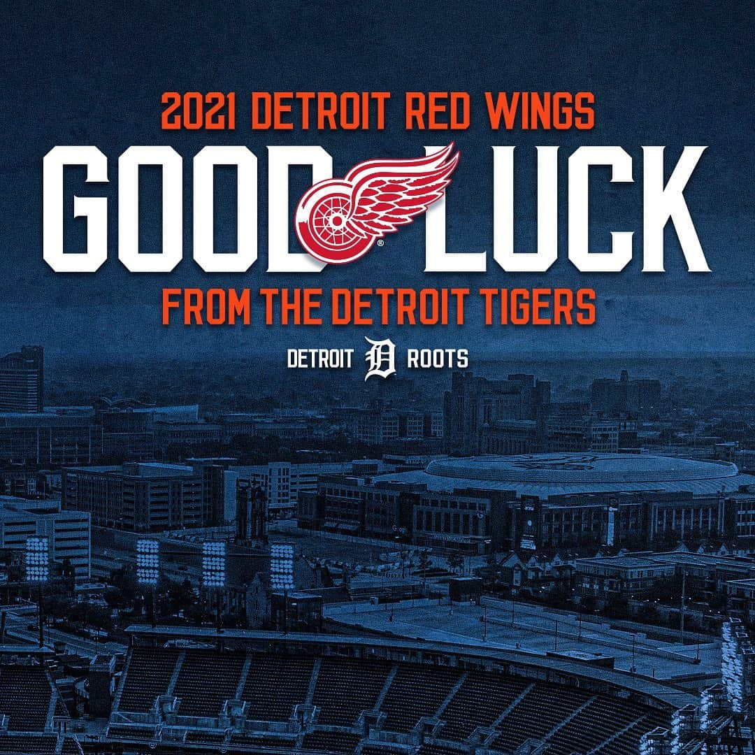 デトロイト・タイガースさんのインスタグラム写真 - (デトロイト・タイガースInstagram)「Hockey is back in Detroit! #LGRW」1月15日 3時56分 - tigers