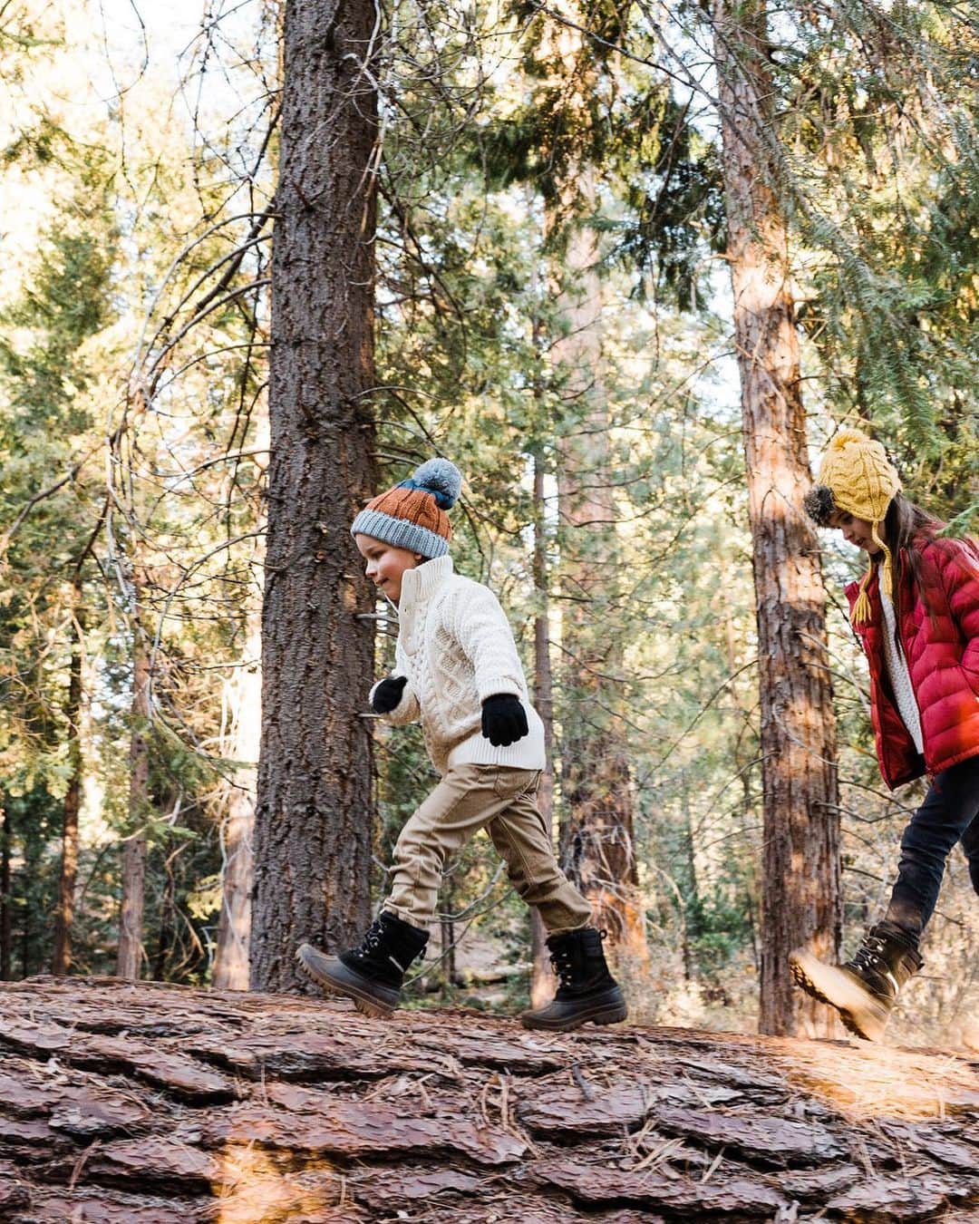 ティファニー・ティーセンのインスタグラム：「Heading back to our favorite place. See you soon #sequoias #sequioanationalforest #cabin #cabinlife #cabininthewoods #longweekend」