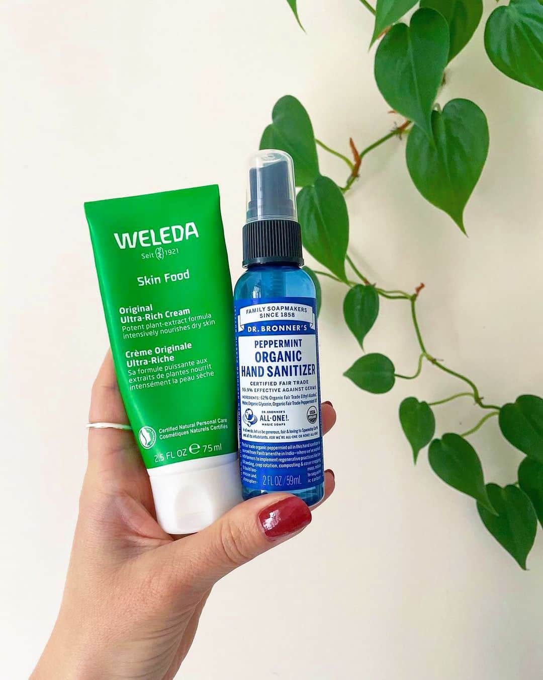 Weledaのインスタグラム：「Reminder: Take good care of your hands! 💚 #WeledaSkinFood (pc: @livelagomnyc)」