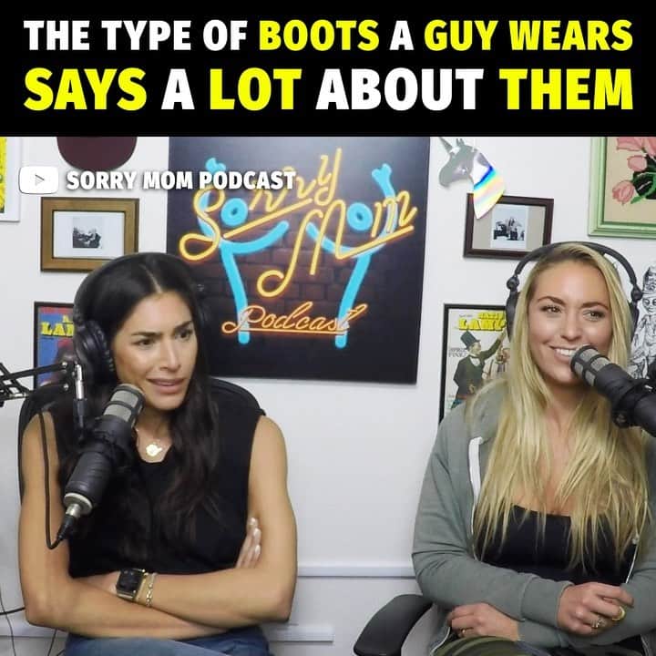 Sydney A Malerのインスタグラム：「A cowboy boot type man is an everyday cowboy boot type man 😂  . New Pod Link in bio ❤️」