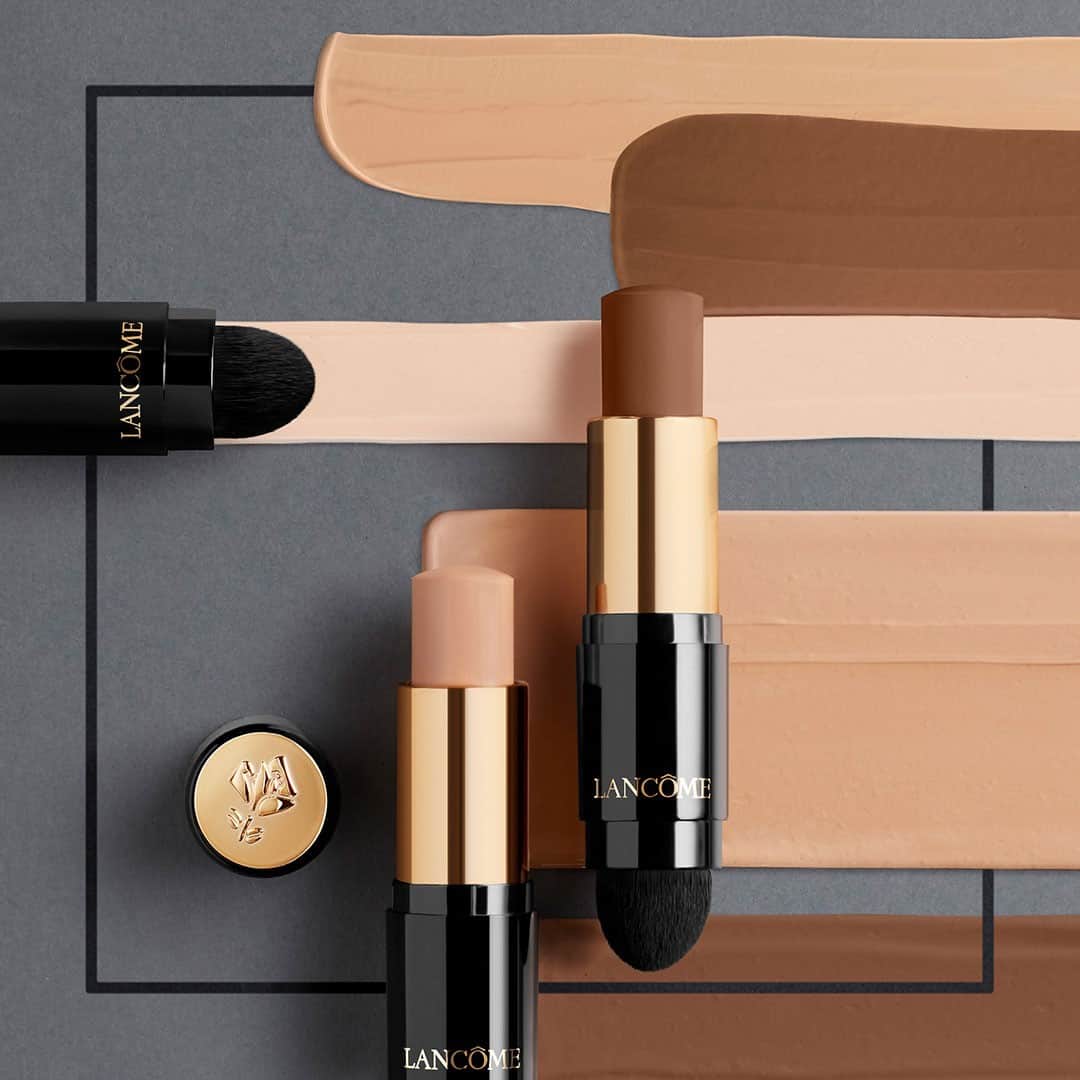 Lancôme Officialさんのインスタグラム写真 - (Lancôme OfficialInstagram)「One smart foundation stick: thousands of ways to apply it. Cover, conceal, contour with Teint Idole Smart Stick foundation. Now, coming with an integrated kabuki brush. #Lancome #TeintIdole #Foundation」1月15日 5時43分 - lancomeofficial